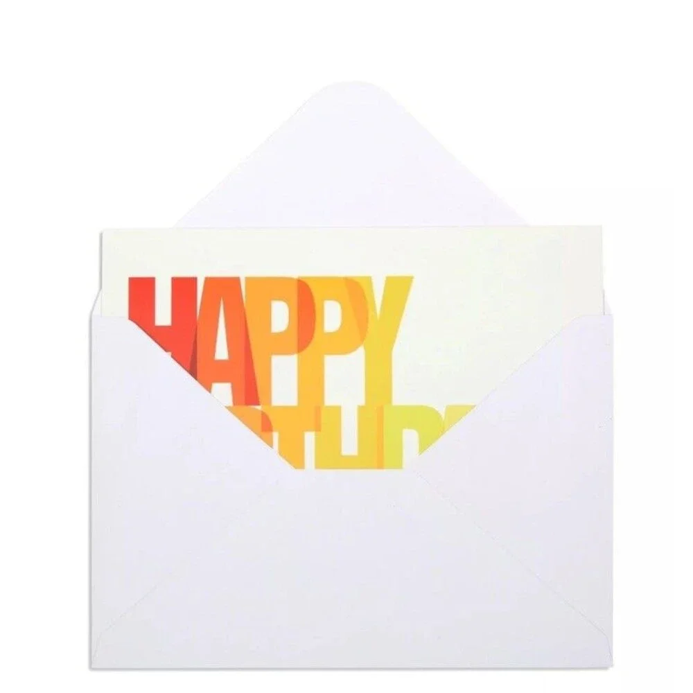 48 Pack 4x6-inch Happy Birthday Cards with Envelopes (6 Colorful Assortment)